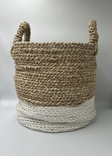 Seagrass Basket Planter Flower Pot Storage Basket Plant Container Hand Woven