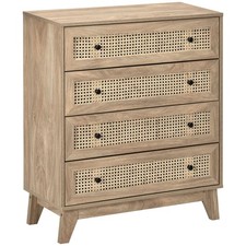 Homcom chest drawers 4 - drawers,,