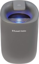 Russell Hobbs RHDH1061G 300ml/Day Dehumidifier – Grey, Auto Defrost, LED, 15m² R