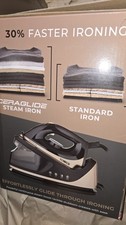 Tower Steam Iron 2700W Lockable Steam Generator Iron Champagne Gold