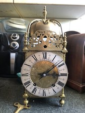 Antique Lantern Clock Thomas