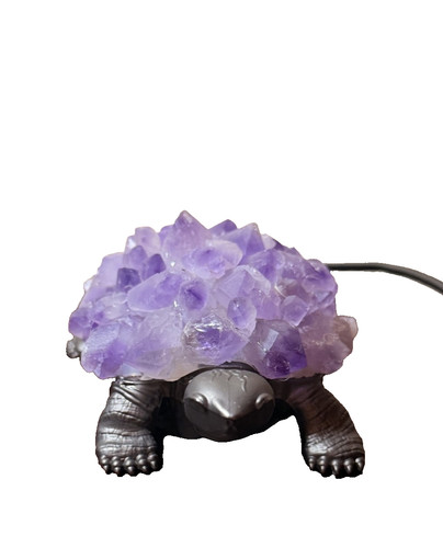 75oz 4in amethyst - 10.75oz, turtle