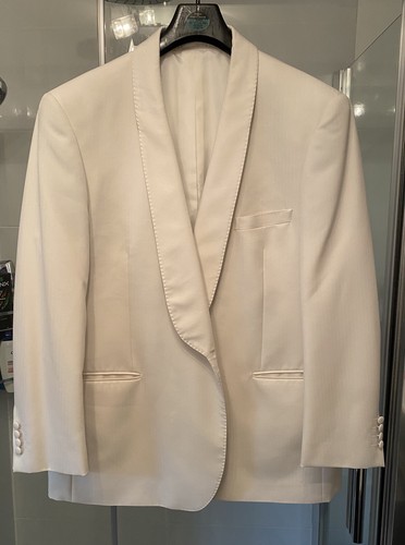 Mens ivory dinner jacket - ivory,