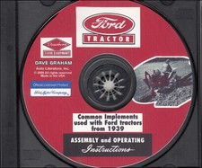 CD 1939-1952 Ford Tractor