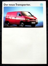 VW Bus T4 Transporter Brochure