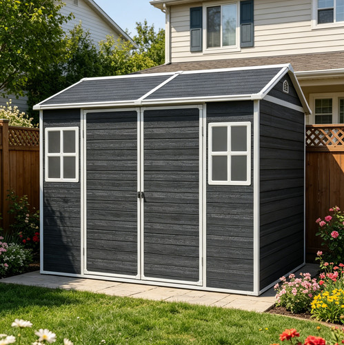 8x6 resin outdoor storage - 8x6,