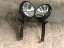 RING SPOT LIGHTS / HALOGEN LAMPS PAIR (RECOVERY TRUCK RALLY UNIVERSAL) UNKNOWN