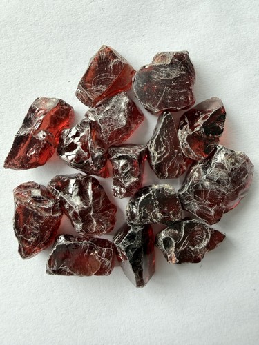 121 natural red garnet lot - ct,