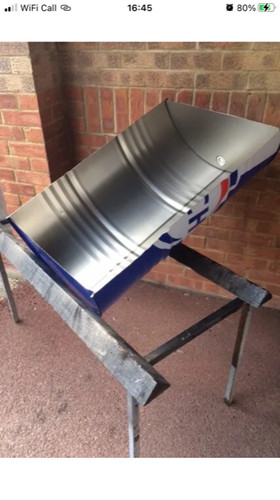 Half metal drum - ,