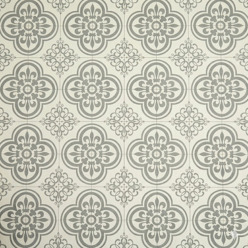 Grey patterned vinyl - grey,