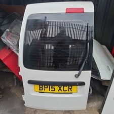 VOLKSWAGEN CADDY 2008 REAR DOOR PASSENGER LEFT SIDE IN WHITE 