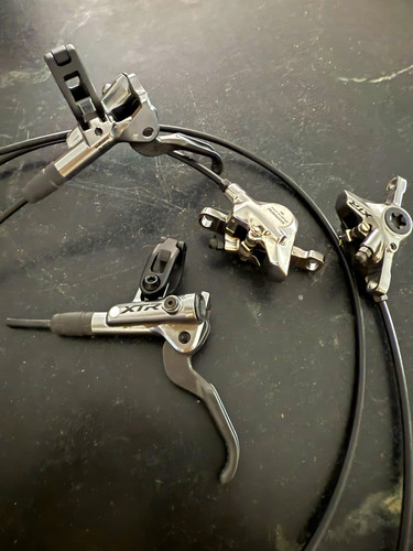 Shimano xtr m9100 silver - xtr,
