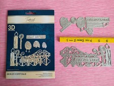 Tattered Lace Holly Cottage Die Set - Has Free PDF at Tattered Lace