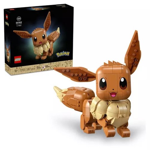 Lego pokémon eevee figure - lego,
