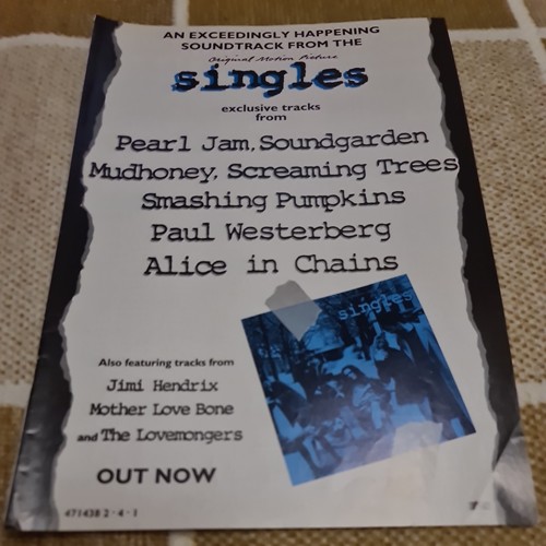 Vintage singles soundtrack - singles,