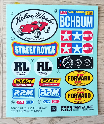 Tamiya 58522 street rover dt02 - tamiya,