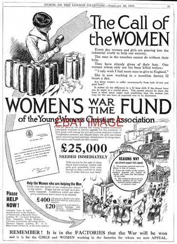 Ww1 advert ywca women - advert,
