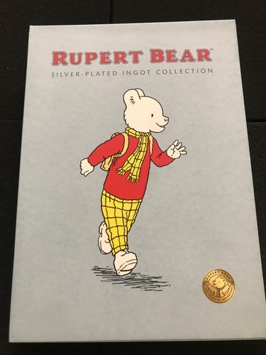 Rupert bear silver plated - rupert,