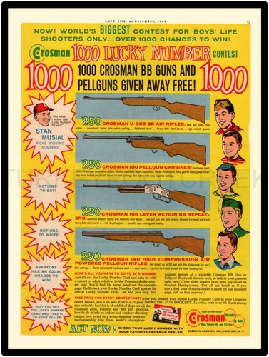 1962 crosman gun x - gun,