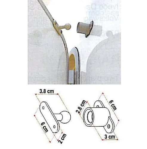 Genuine fiamma door holder - genuine,