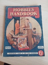 Hobbies Handbook 1942 vg condition colour & b&w illos lots of item complete