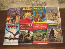 1950 COLLECTION OF 8 BIGGLES