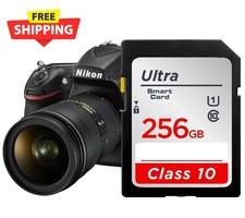 Full Size Ultra SD Memory Card 32GB 64GB 128GB 256GB SDHC Class 10 For Cameras