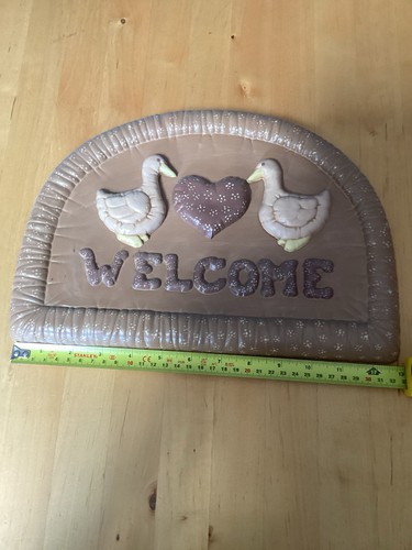 Ceramic welcome sign - ceramic,