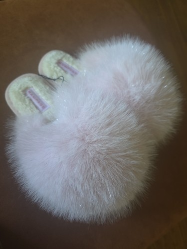 Rampage pink fluffy slippers - pink,