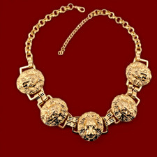 GOLDEN LION LINK CHAIN