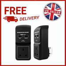 Monster Power Core 100 Surge Protector with Dual USB Charging