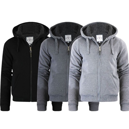 Mens brave soul sherpa fleece - brave,