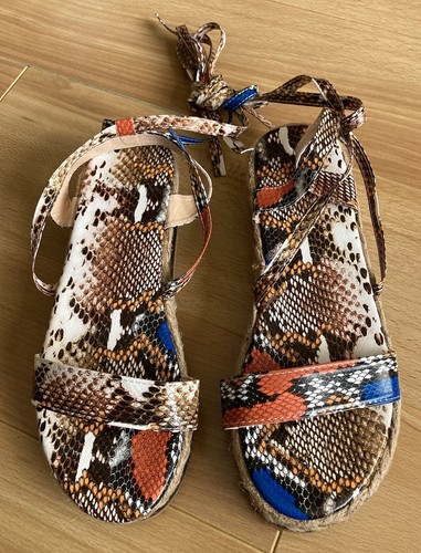 Ladies next strappy ankle - , leg