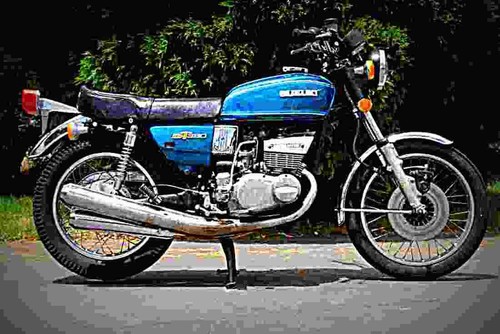 Suzuki 380 1976 a4 photo - gt, 4