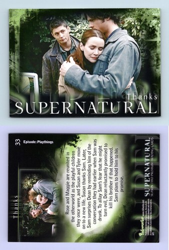 Thanks supernatural season - thanks,