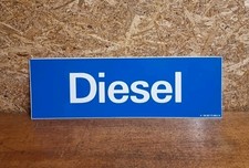 Vintage Diesel Fuel Petrol