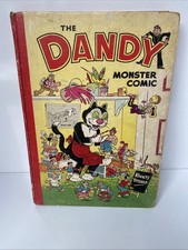 The Dandy Monster Comic book 1952 D.C Thompson & Co Ltd Vintage