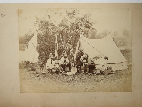 Boaters riverside camp - boaters,