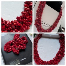 Vintage red coral chip - vintage,