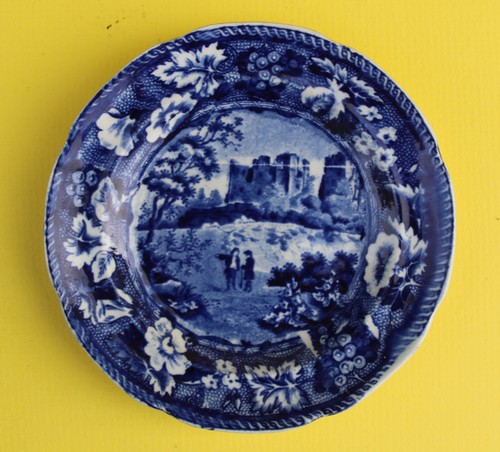 Antique pottery pearlware blue - antique,