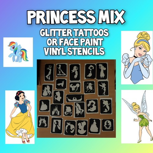 Glitter tattoo facepaint - tattoo, /facepaint