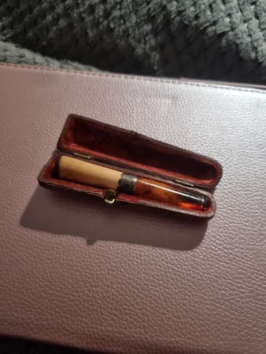 Amber and silver - amber, banded