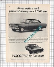 Vauxhall Viscount Car Advert