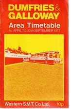 WESTERN SCOTTISH BUS TIMETABLE