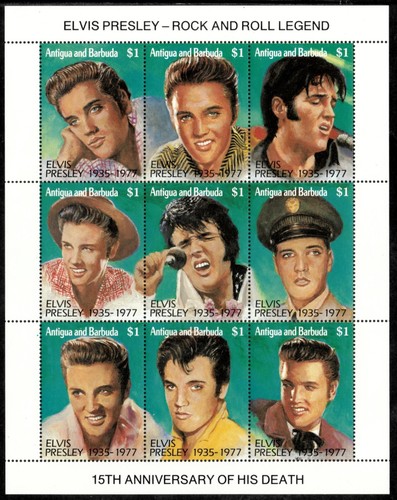 Antigua 1992 elvis presley - 1992,