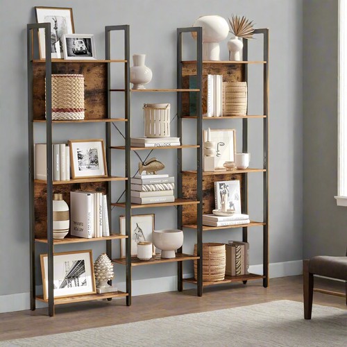 Industrial shelf bookcase - 14,