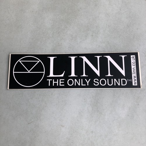 Linn the only sound - sound, sticker