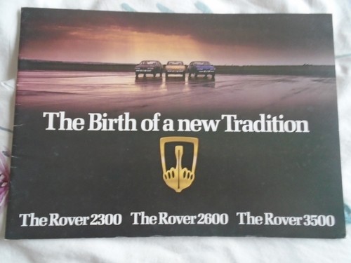 Rover 2300 2600 - &, sd1