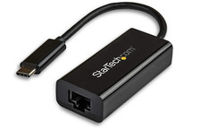 StarTech USB-C 5Gbps to Gigabit RJ45 Ethernet Adapter - Black New In Box