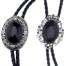 Retro Bolo Ties Western Cowboy